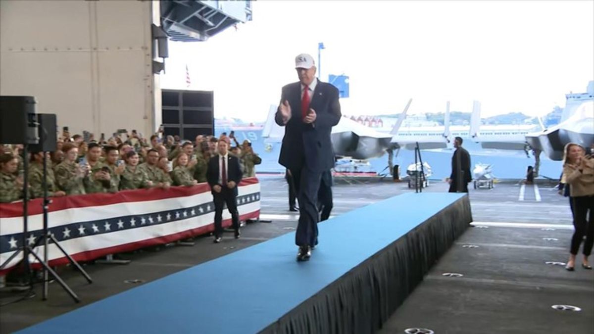 High Stakes in the Strait: President Trump Prepares for Primetime Address Amid Global Crisis