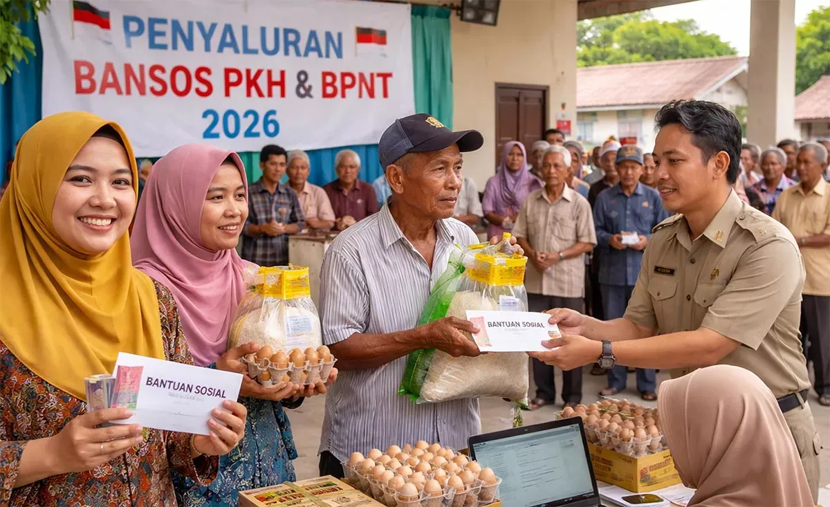 Kabar Baik! Penyaluran Bansos PKH dan BPNT Triwulan III Resmi Dimulai