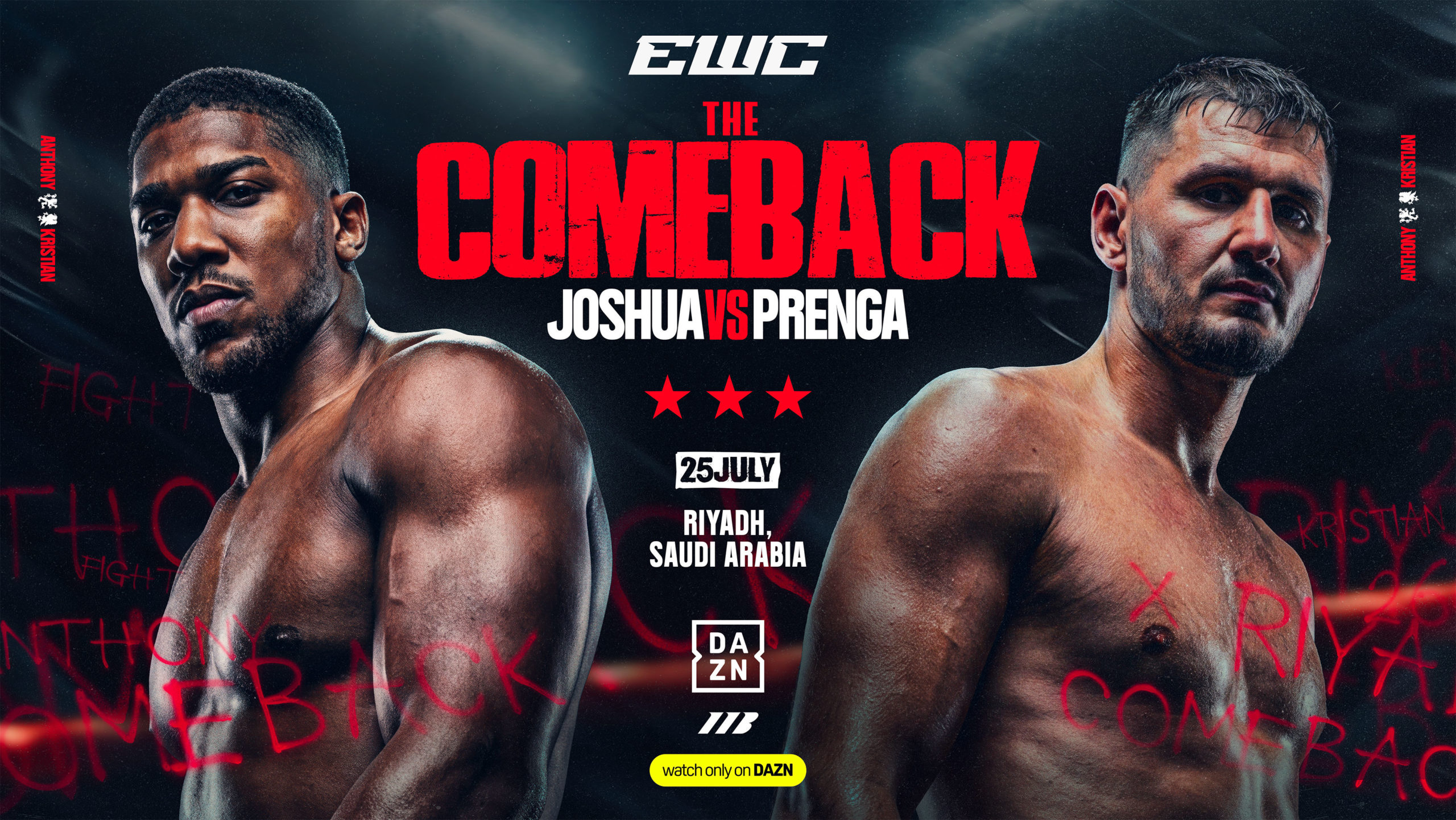 Kembali ke Ring: Anthony Joshua Siap Hadapi Kristian Prenga dalam Duel Akbar di DAZN
