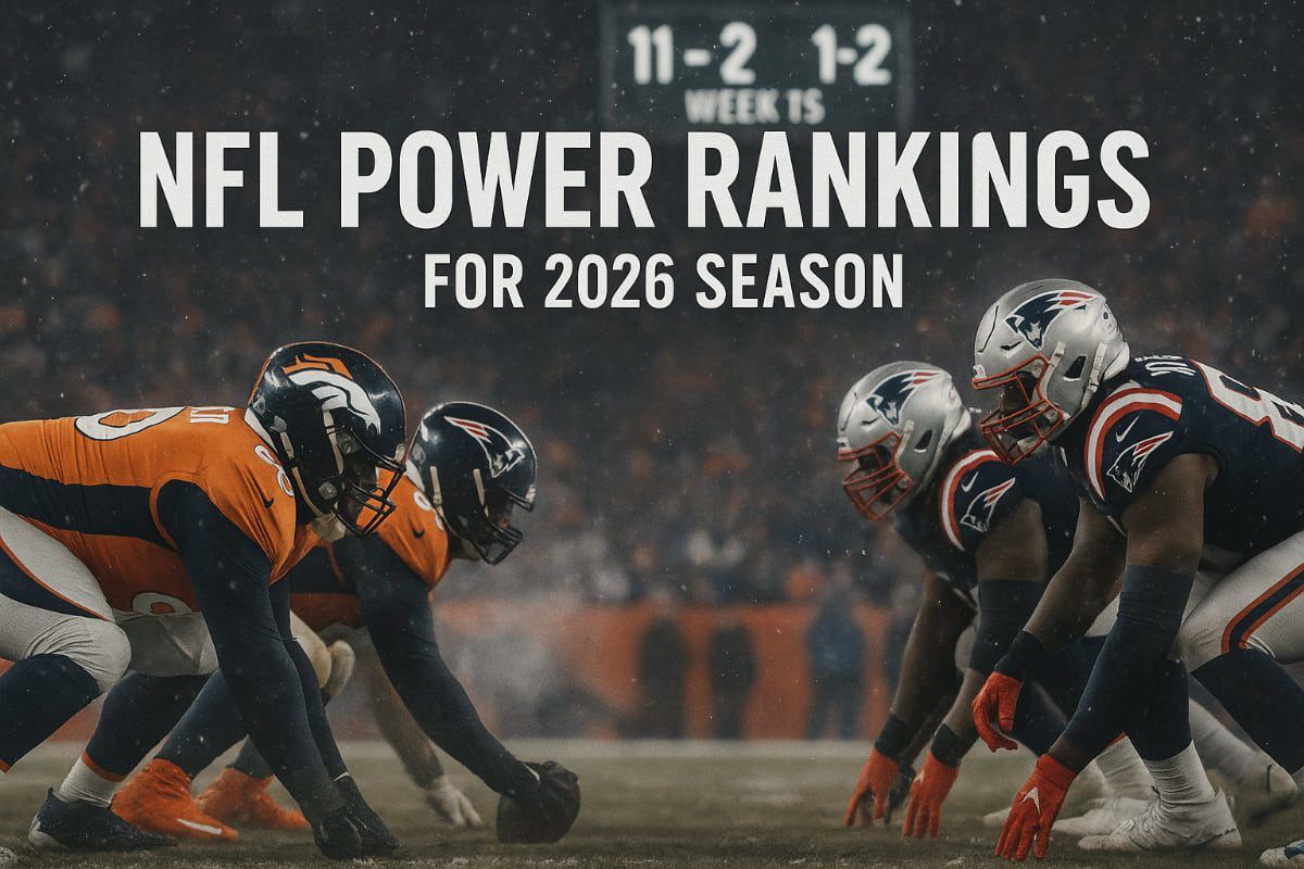 NFL Power Rankings: Stars on the Move and the Elite Shaping the 2026 Season