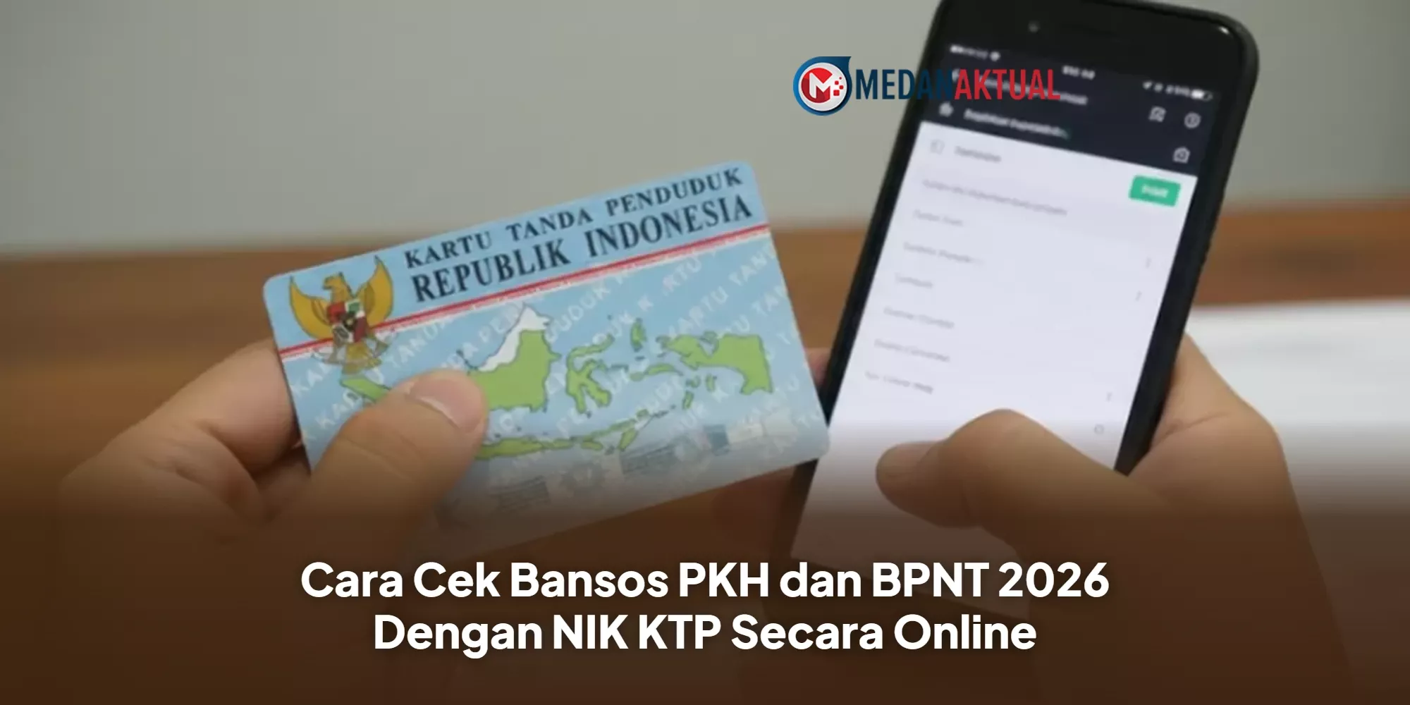 NIK KTP Dicoret dari Daftar Bansos? Ini Cara Daftar Bansos PKH dan BPNT secara Mandiri Lewat HP