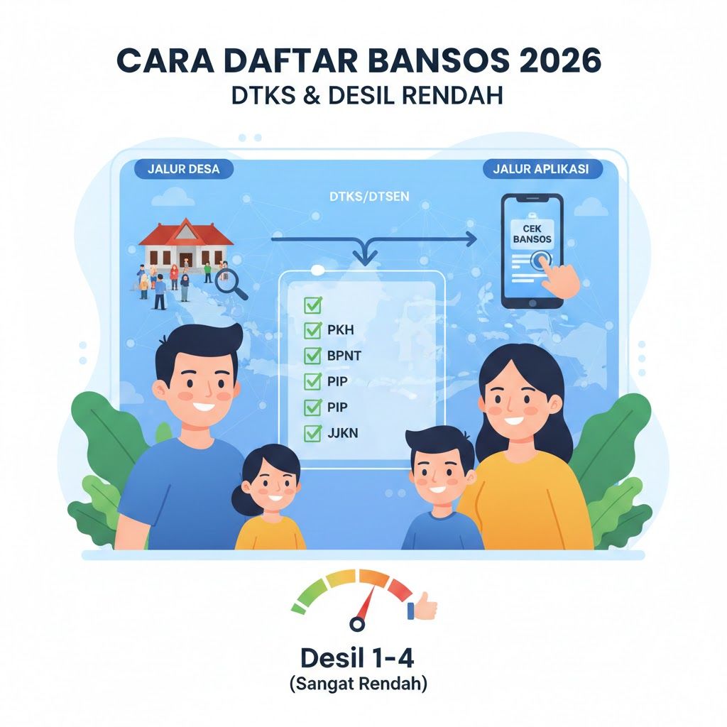 Panduan Lengkap: Cara Mengusulkan Tetangga atau Diri Sendiri Masuk DTKS Agar Dapat Bansos PKH 2026