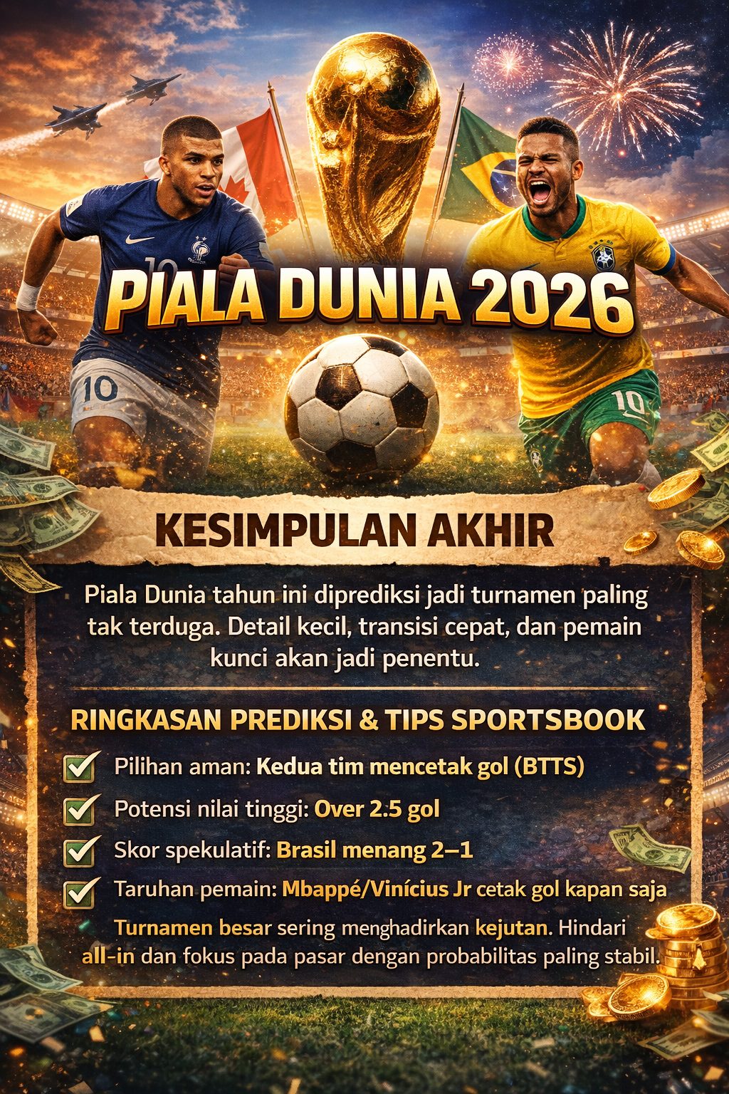 Panggung Megah Perempat Final Piala Dunia 2026: Duel Bintang dan Ambisi Juara