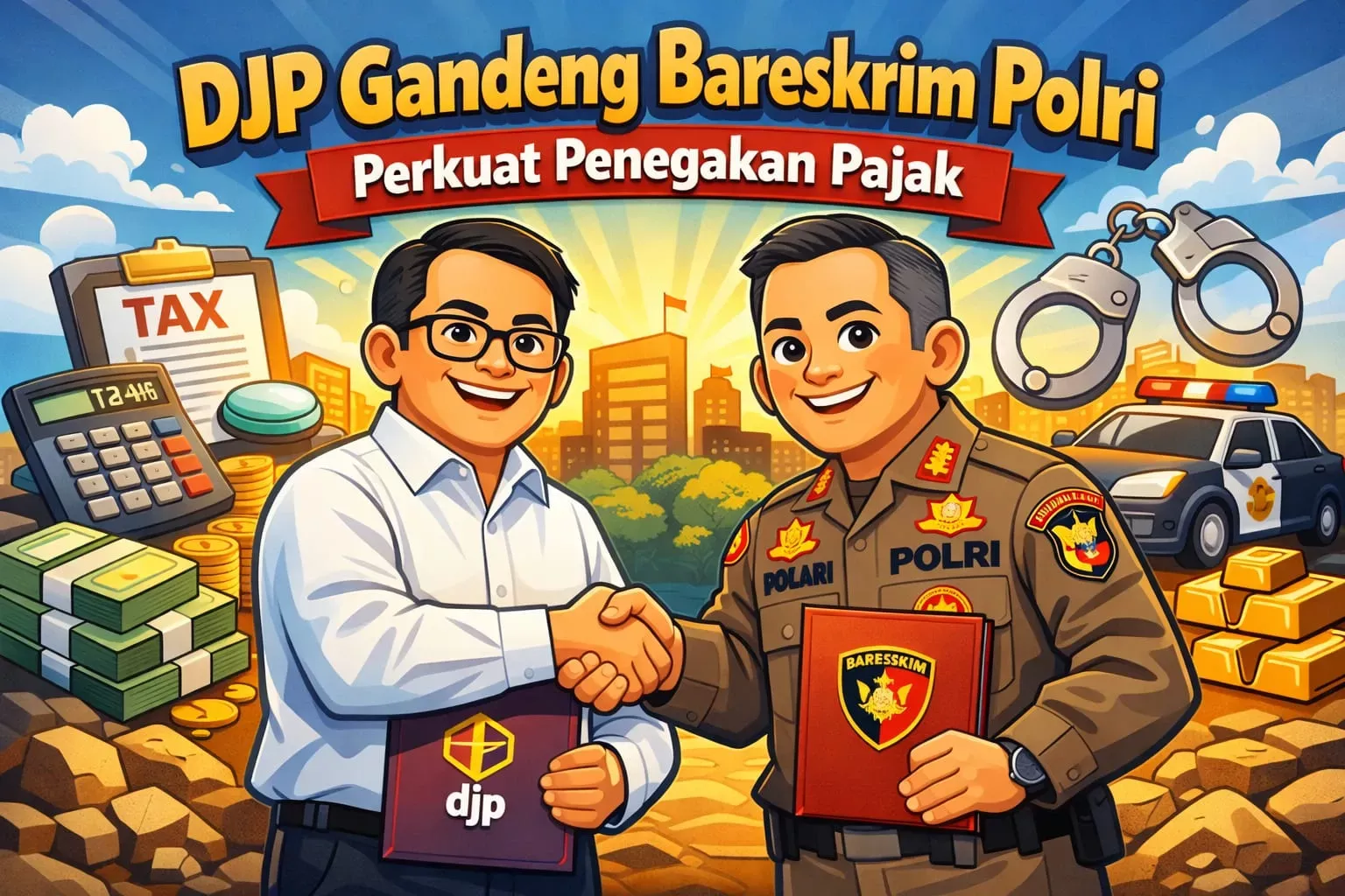 Revolusi Pengawasan Pajak: DJP Gandeng TNI-Polri hingga ke Pelosok Desa