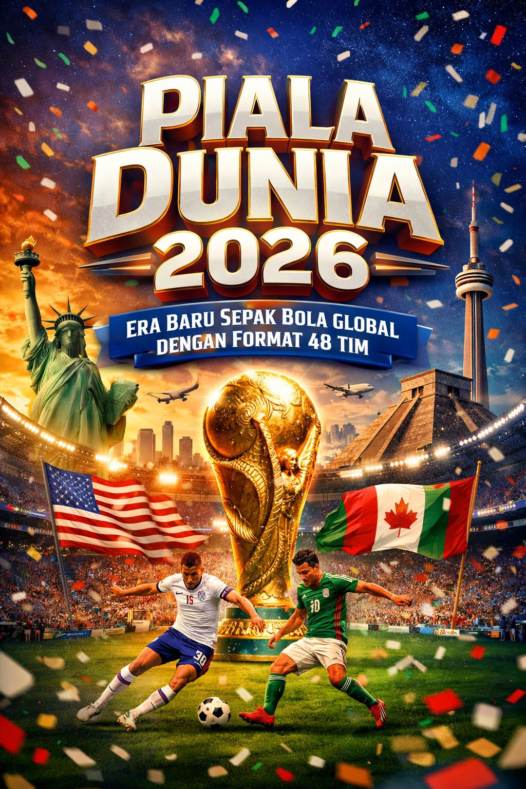 Revolusi Sepak Bola Dunia: Setelah Sukses 48 Negara, FIFA Kini Lirik Format 64 Peserta
