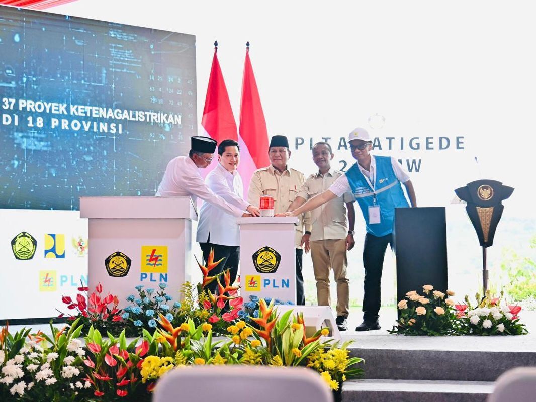 Rp 9,79 T Mengalir ke Proyek Strategis: Prabowo Resmikan 5 Bendungan Ambisius untuk Ketahanan Pangan dan Energi