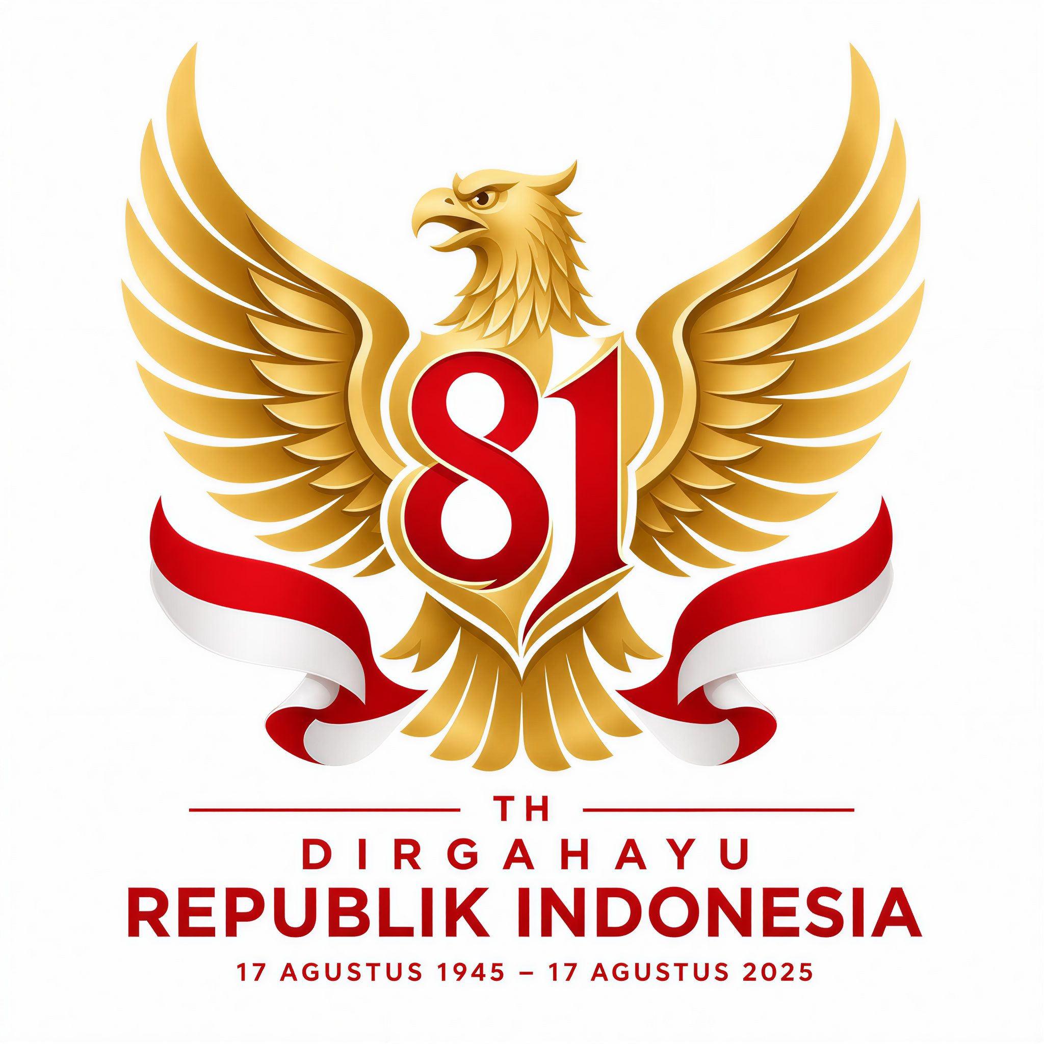 Sejarah Baru! Logo HUT ke-81 RI Pilihan Rakyat Resmi Diluncurkan Pemerintah