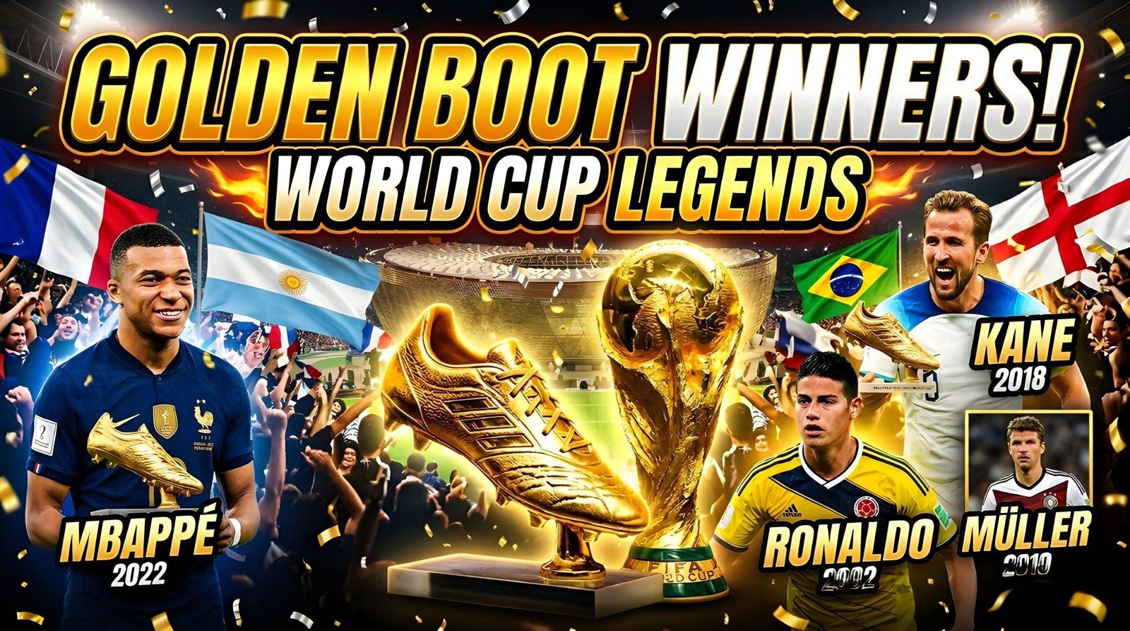 Stakes Soar as World Cup Legends Clash in the Final Golden Boot Race