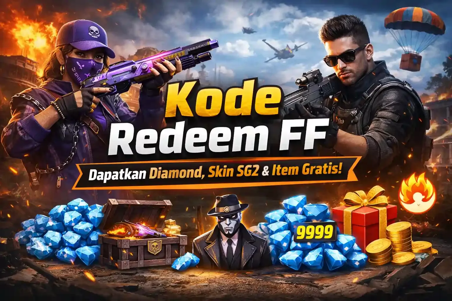 Update Kode Redeem FF Terbaru Juli 2026: Klaim Bundle Permanen dan Diamond Gratis Sekarang!