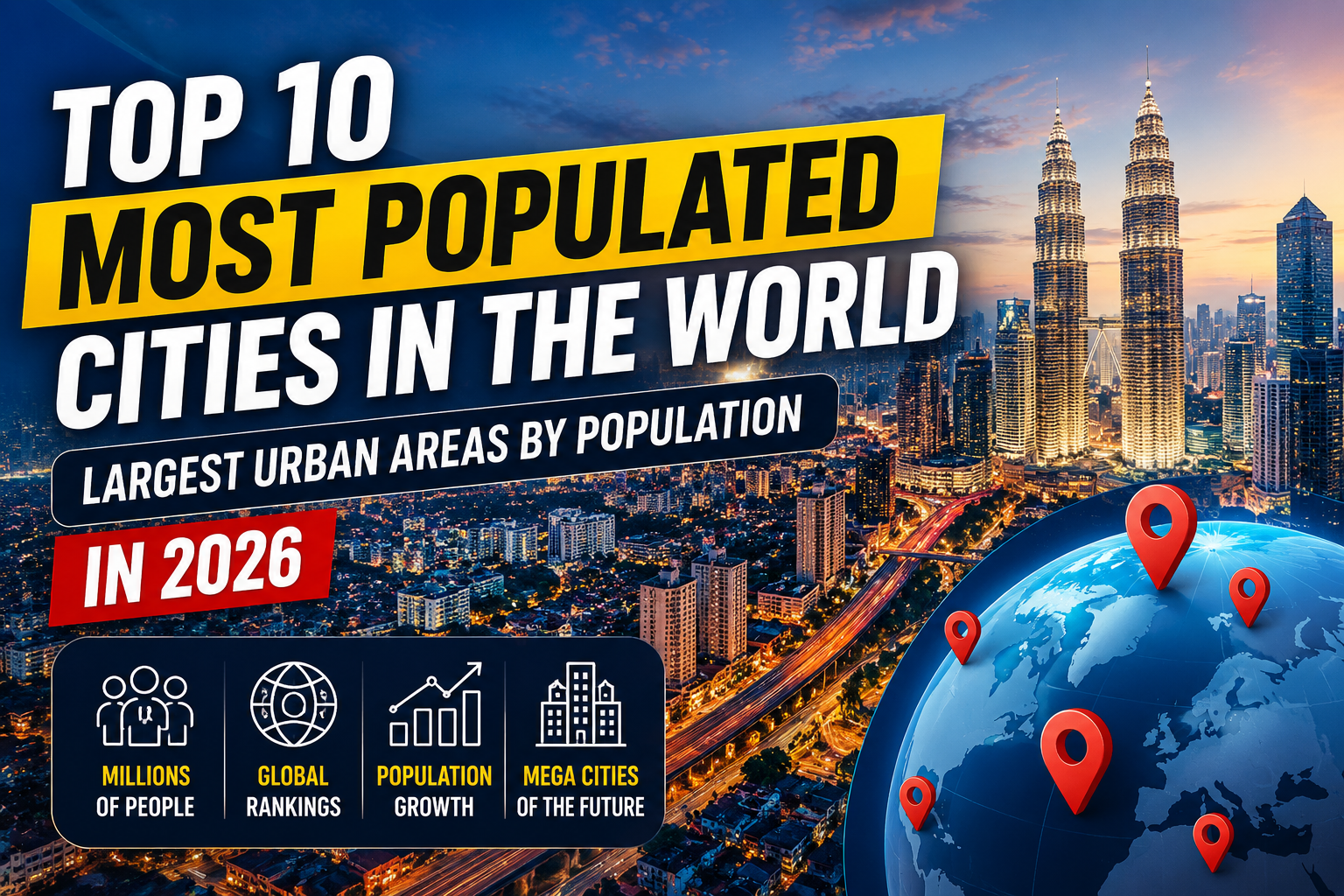 Top 10 Most Populated Cities in the World: Largest Urban Areas by Population in 2026 Encyclopedia Britannica