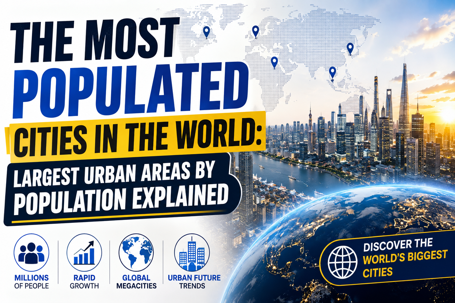 The Most Populated Cities in the World: Largest Urban Areas by Population Explained