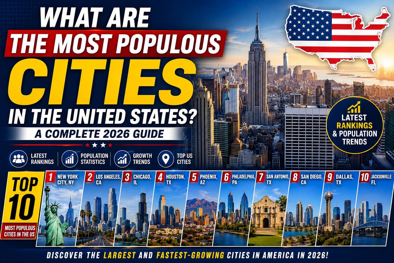 What Are the Most Populous Cities in the United States? A Complete 2026 Guide