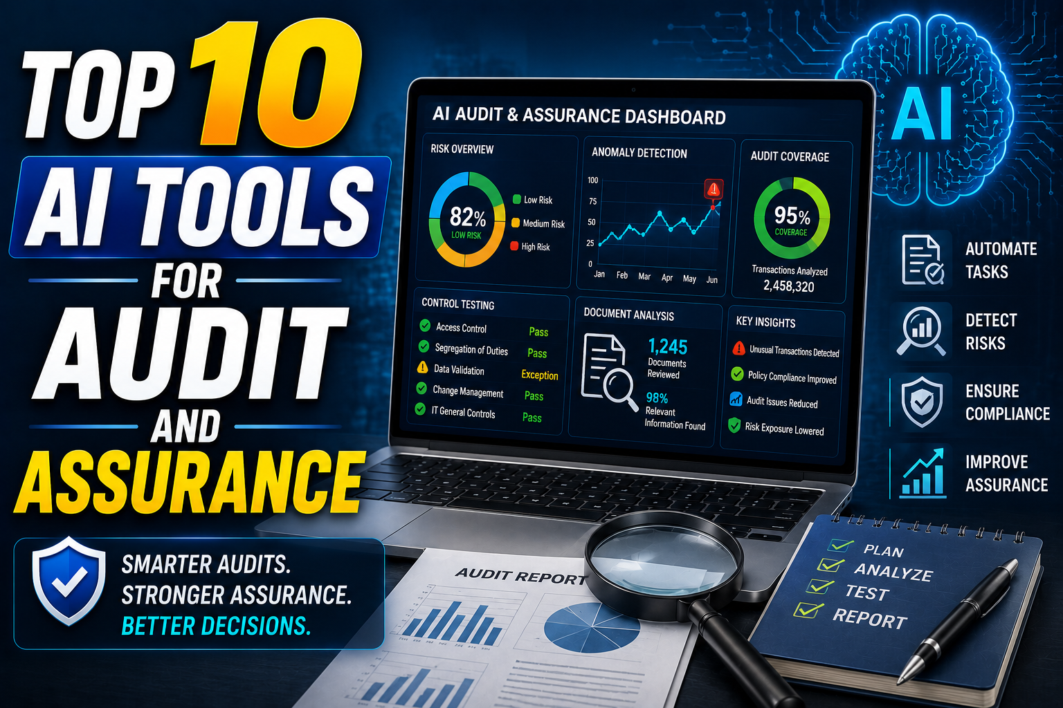 Top 10 AI Tools for Audit and Assurance