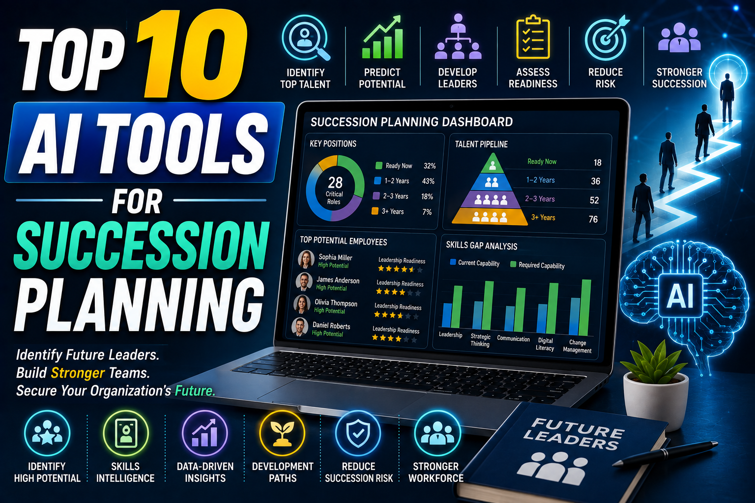Top 10 AI Tools for Succession Planning