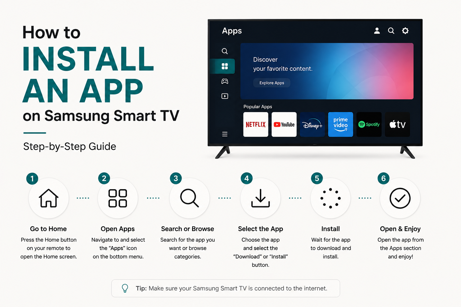 How to Install an App on a Samsung Smart TV: Step-by-Step Guide