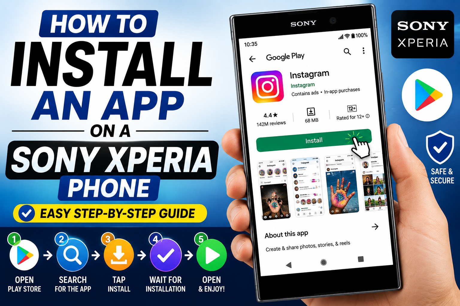 How to Install an App on a Sony Xperia Phone