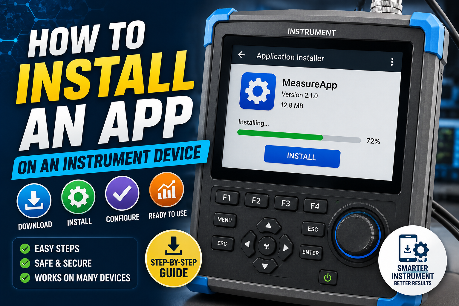 How to Install an App on an Instrument Device