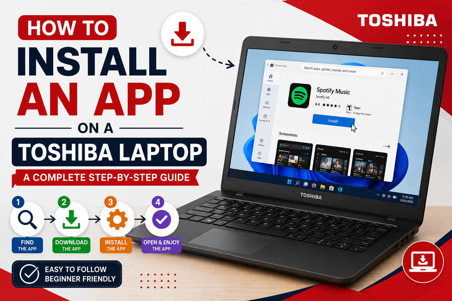 How to Install an App on a Toshiba Laptop: A Complete Guide