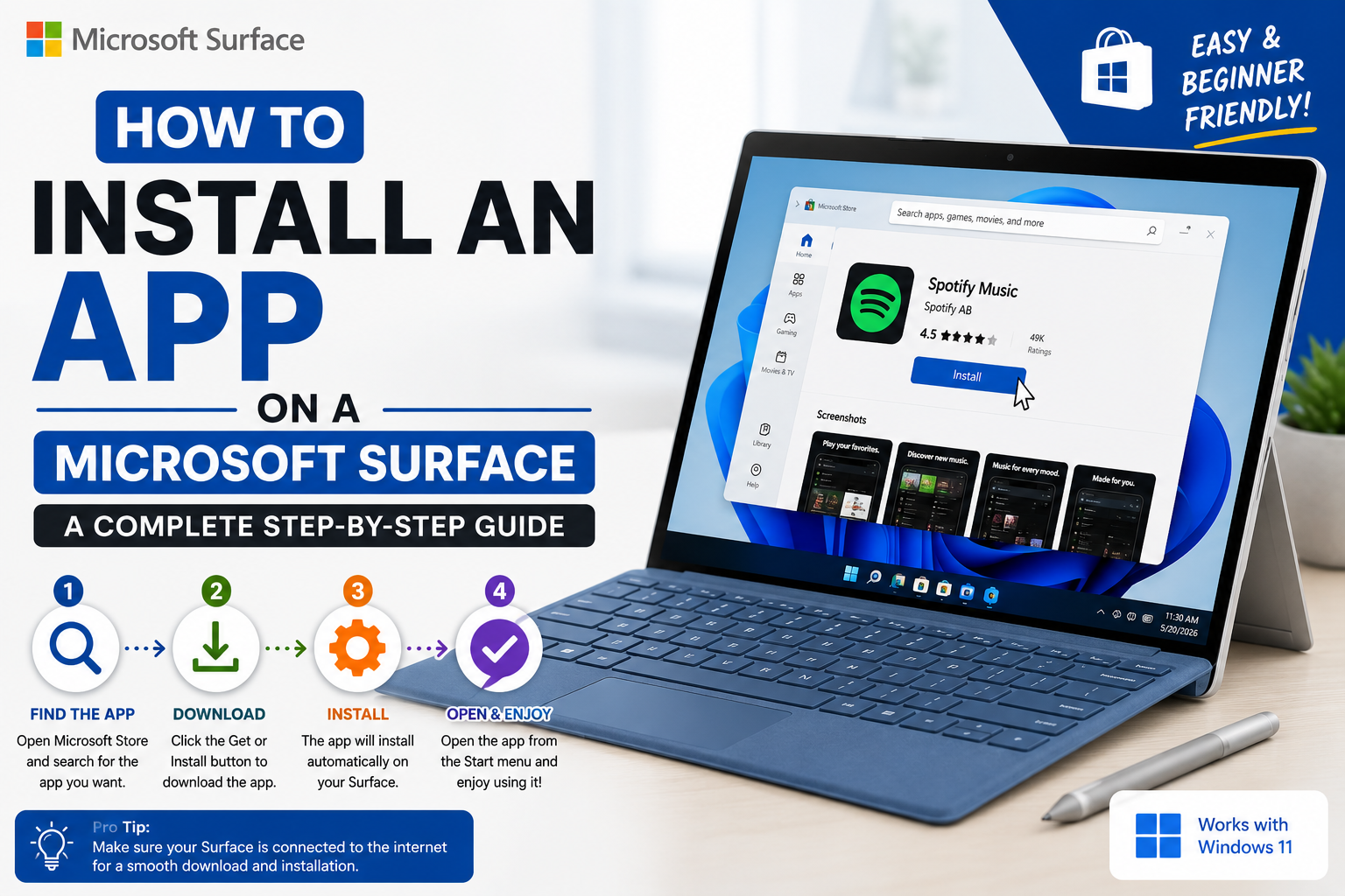 How to Install an App on a Microsoft Surface: A Complete Guide