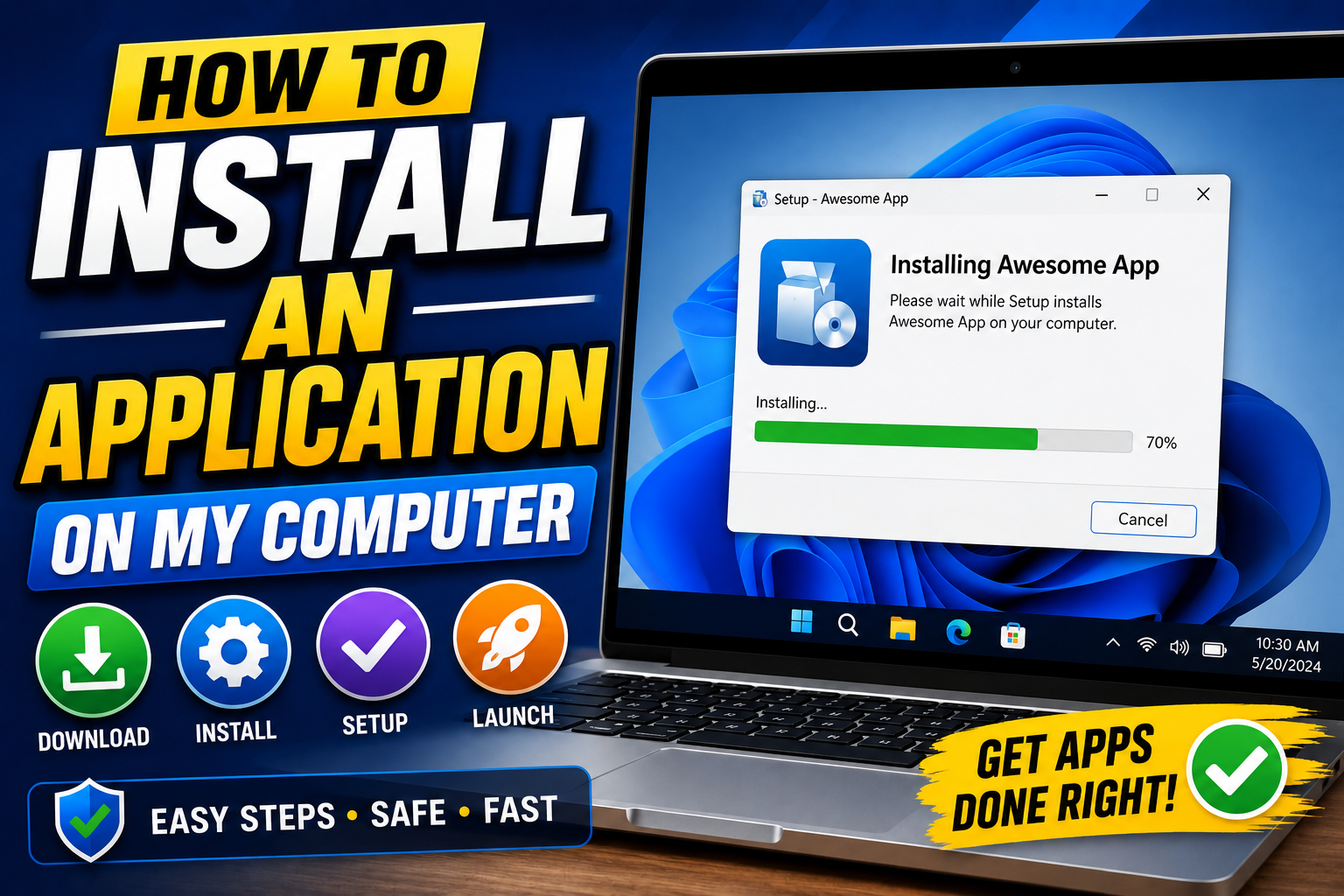 How to Install an Application on My Computer