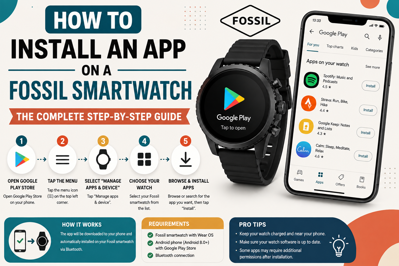 How to Install an App on a Fossil Smartwatch: The Complete Step-by-Step Guide