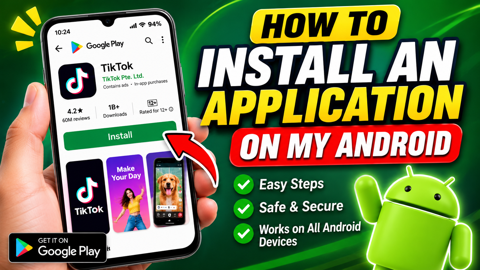 How to Install an Application on My Android