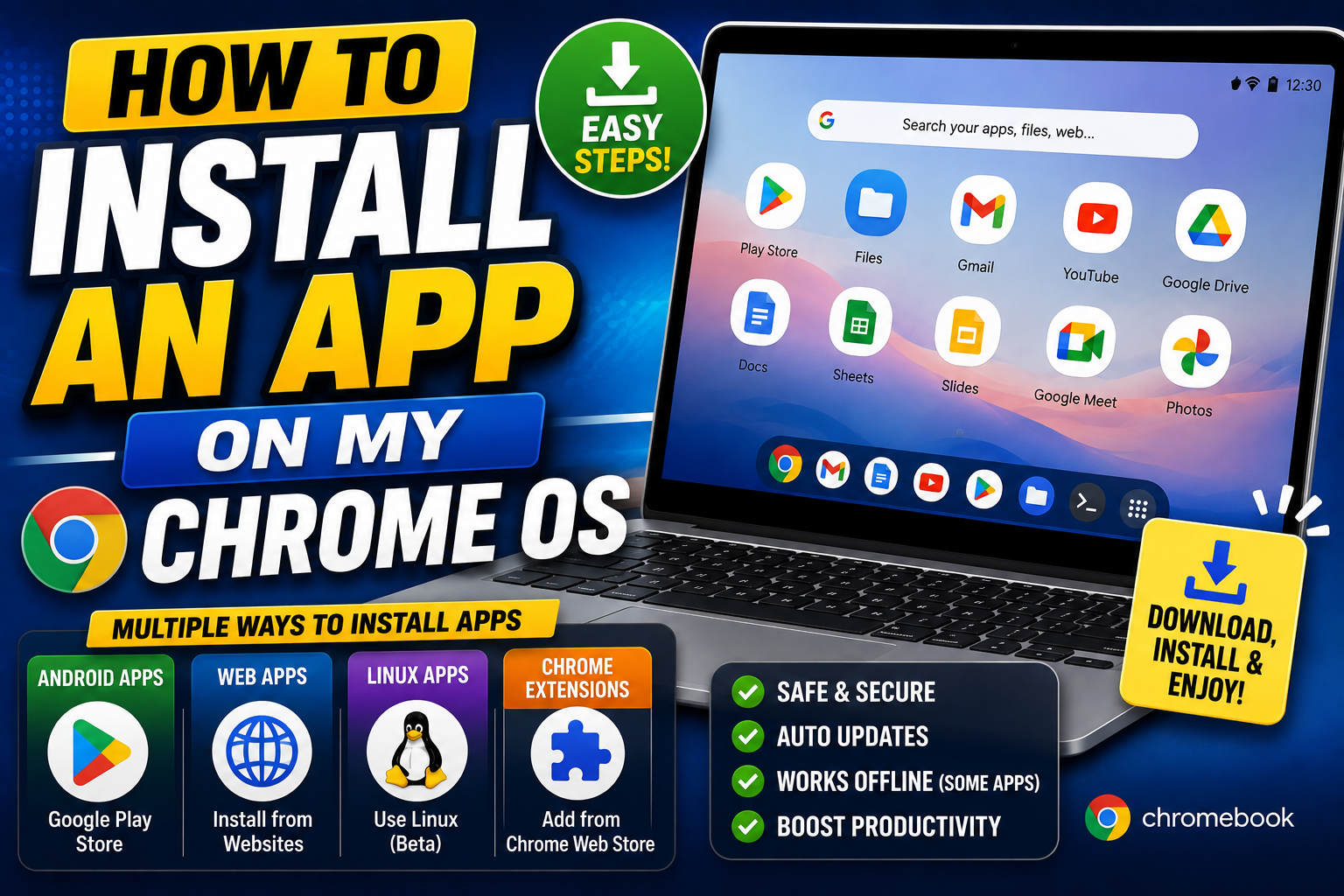 How to Install an App on My Chrome OS