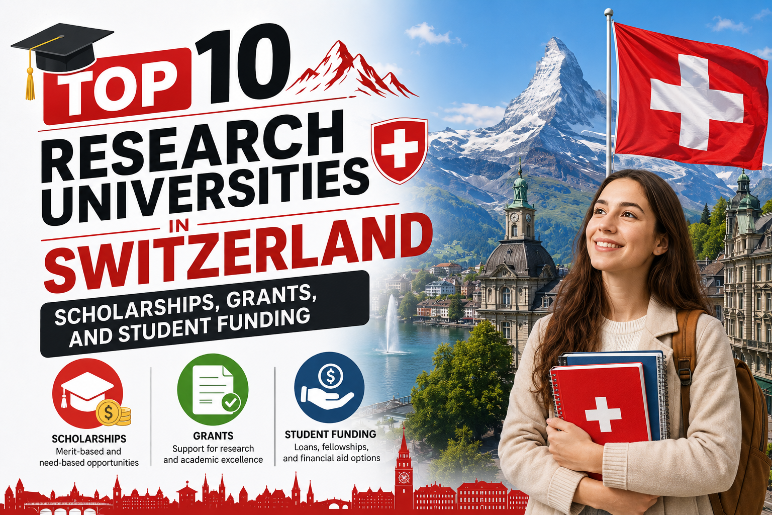Top 10 Research Universities in Switzerland: Scholarships, Grants, and Student Funding
