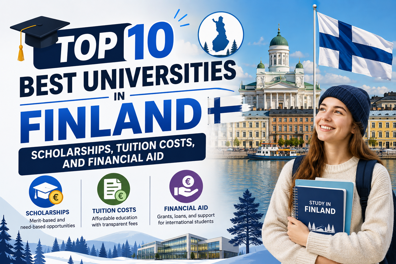 Top 10 Best Universities in Finland: Scholarships, Tuition Costs, and Financial Aid