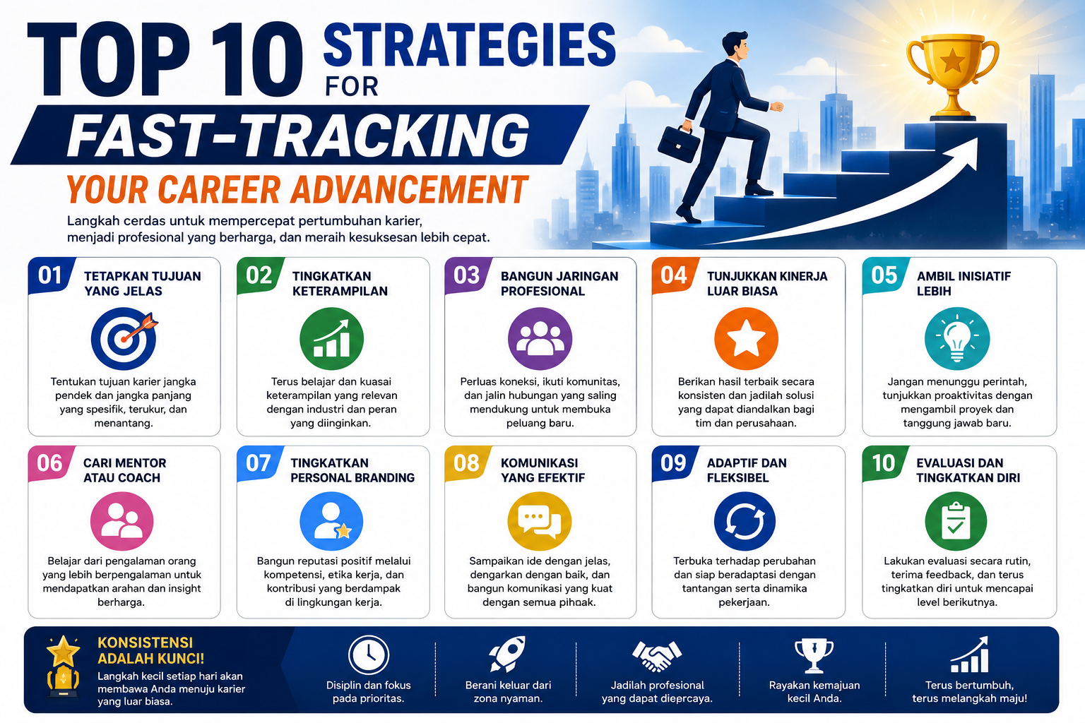Top 10 Strategies for Fast-Tracking Your Career Advancement