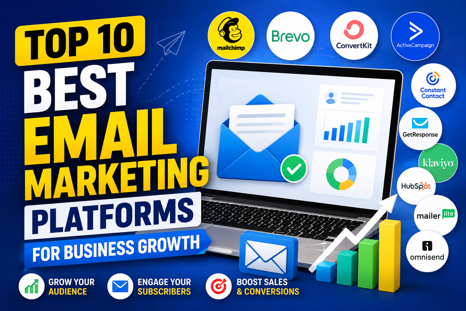 Top 10 Best Email Marketing Platforms for Business Growth