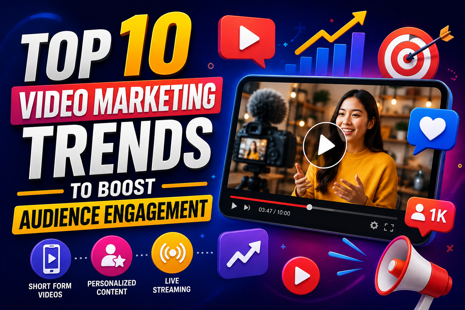 Top 10 Video Marketing Trends to Boost Audience Engagement