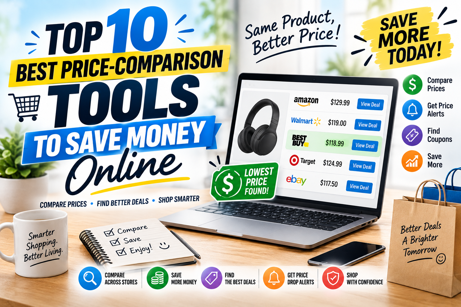 Top 10 Best Price-Comparison Tools to Save Money Online