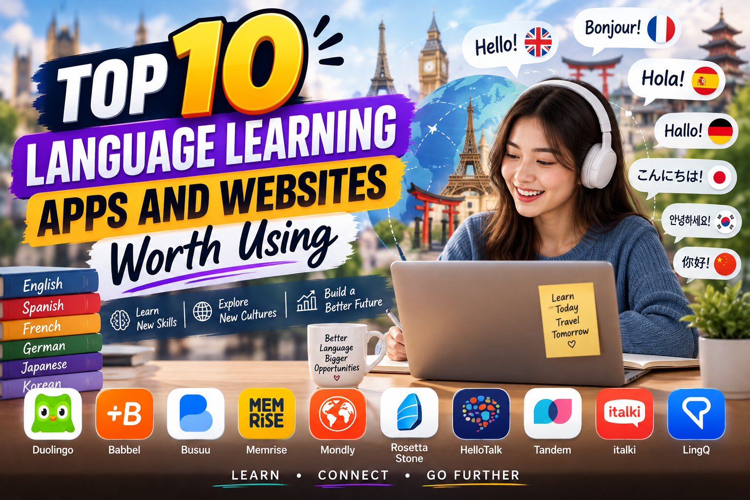 Top 10 Language Learning Apps and Websites Worth Using