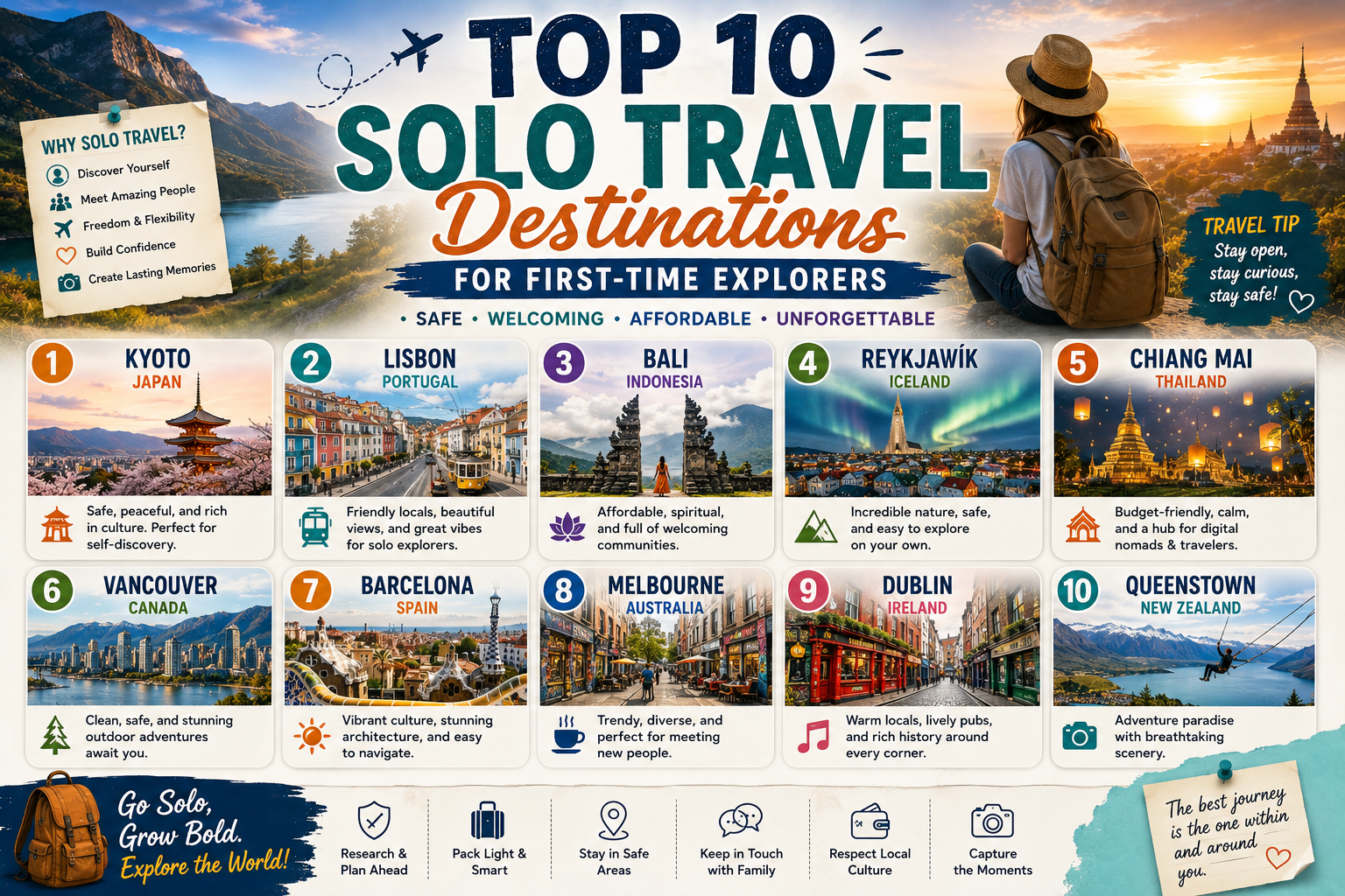 Top 10 Solo Travel Destinations for First-Time ExplorersArticle Overview & Meta DataMeta Title