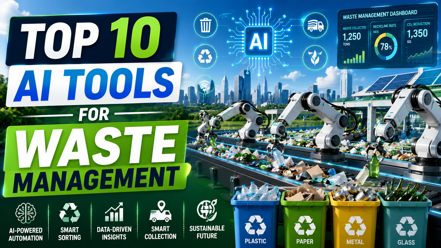 Top 10 AI Tools for Waste Management
