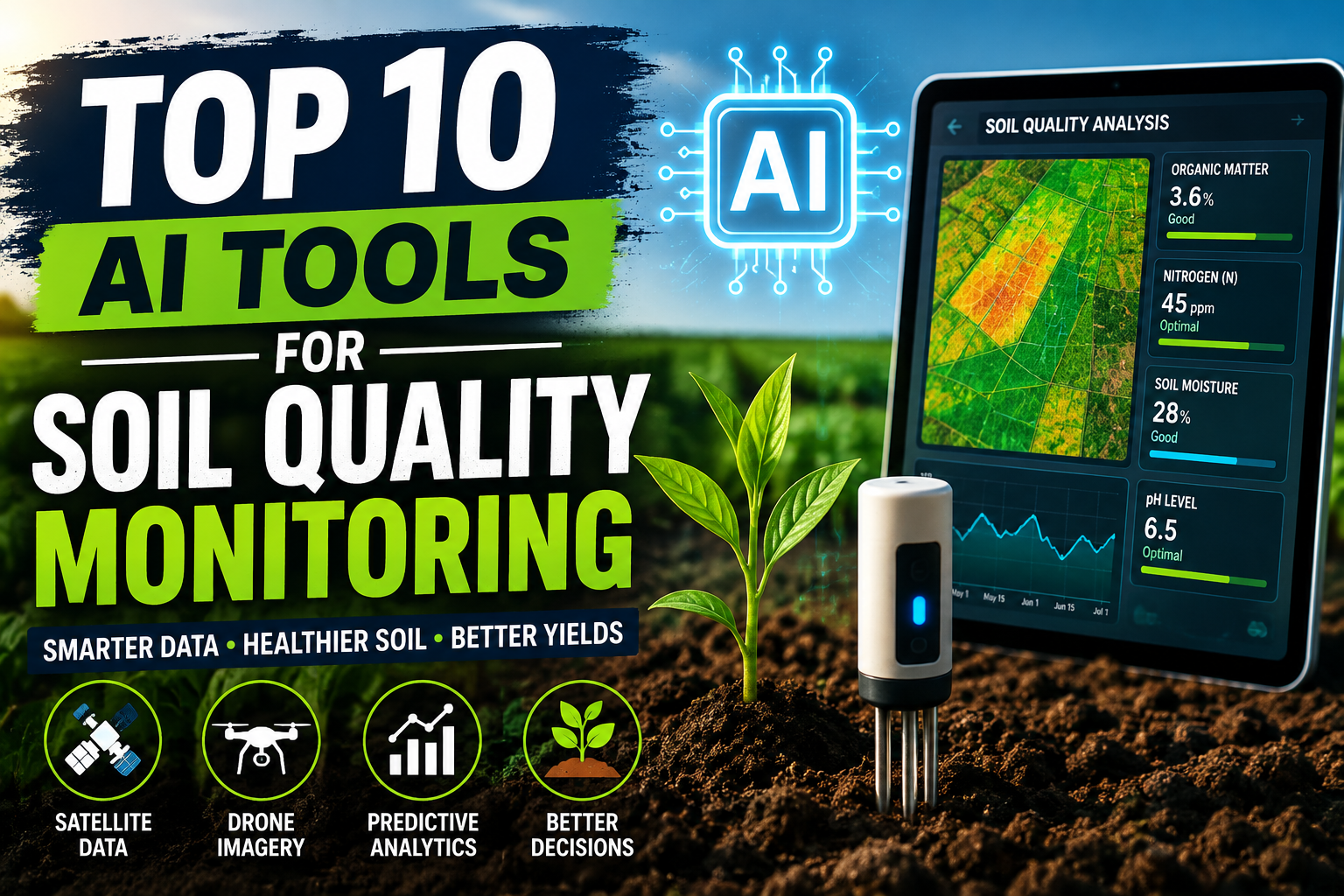Top 10 AI Tools for Soil Quality Monitoring (2026 Guide)