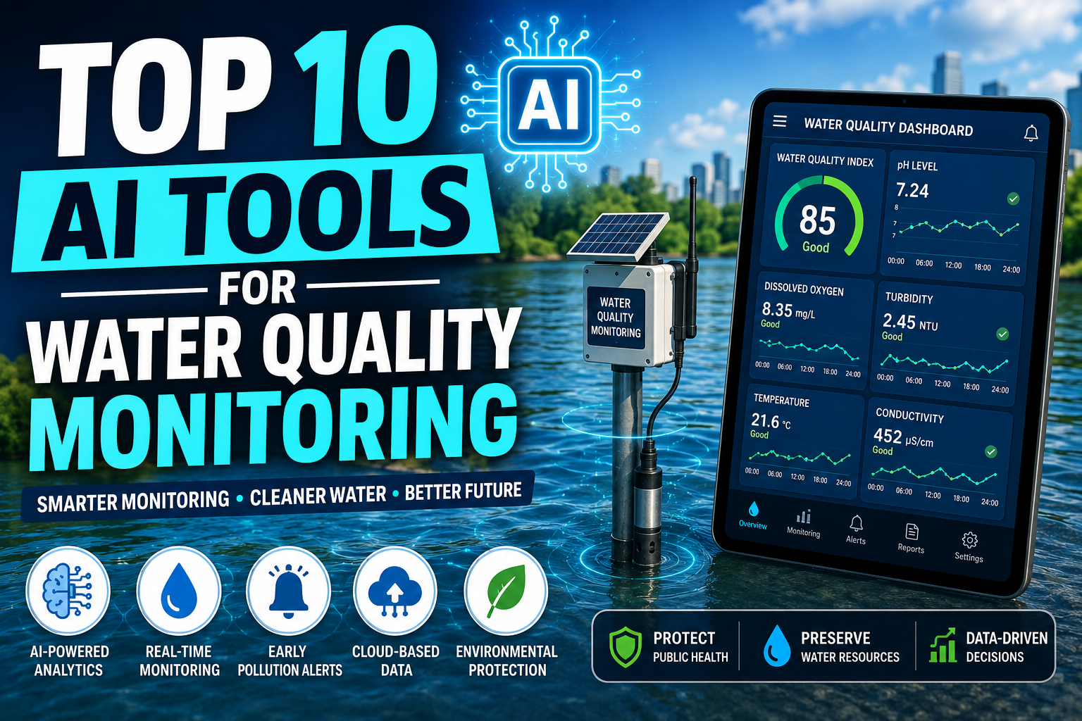 Top 10 AI Tools for Water Quality Monitoring (2026 Guide)