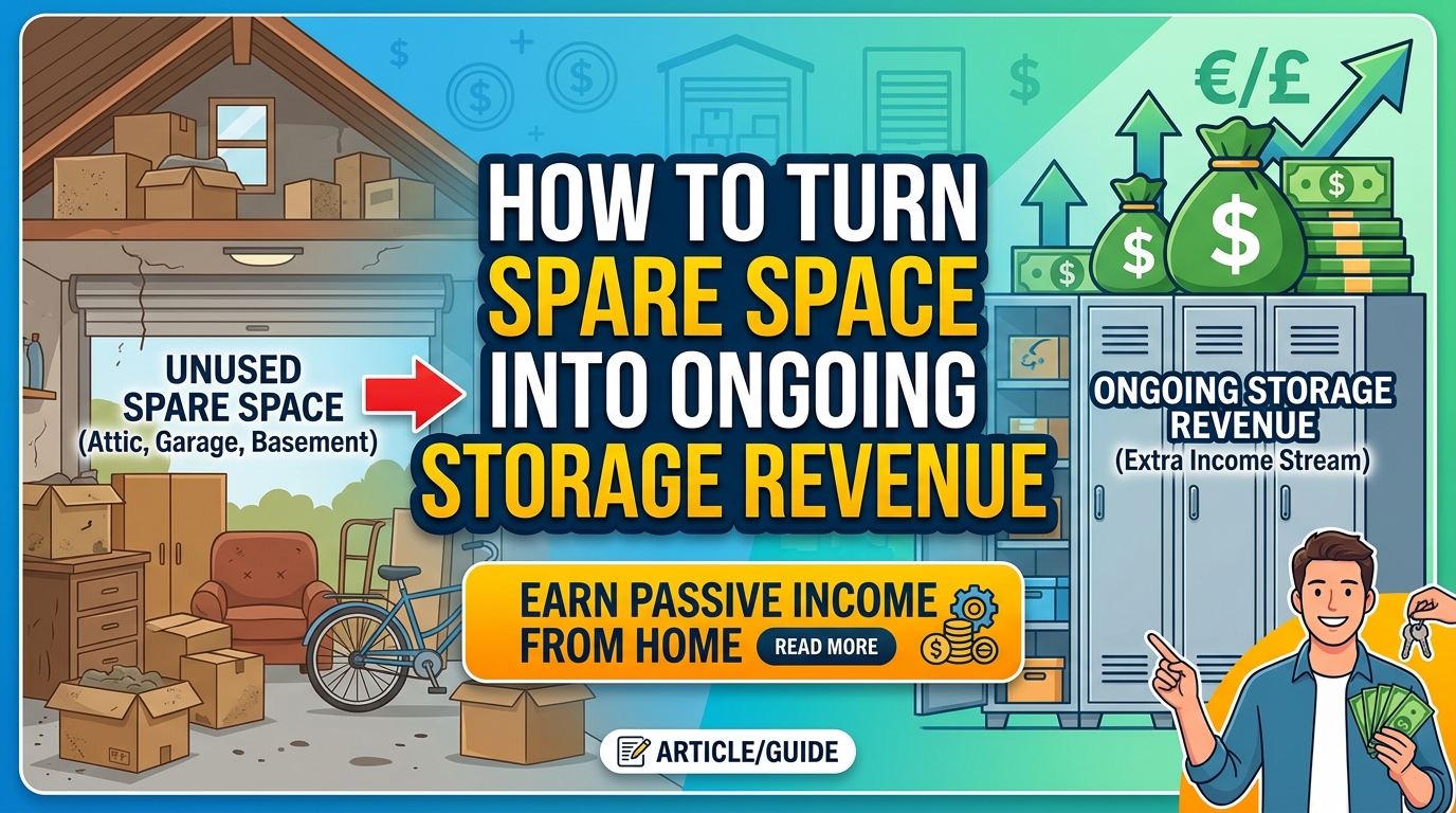 Converting Spare Space into Ongoing Storage Revenue