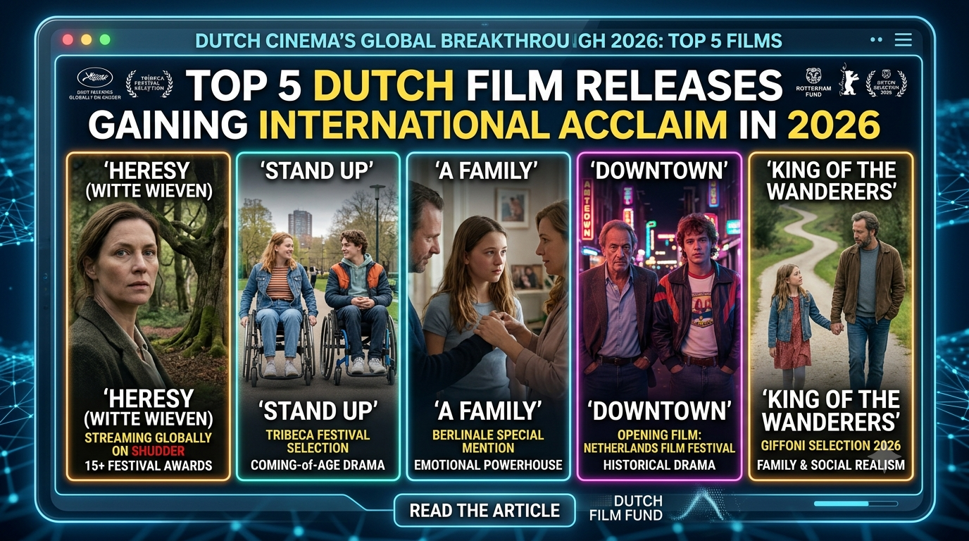 Top 5 Dutch Film Releases Gaining International Acclaim in 2026