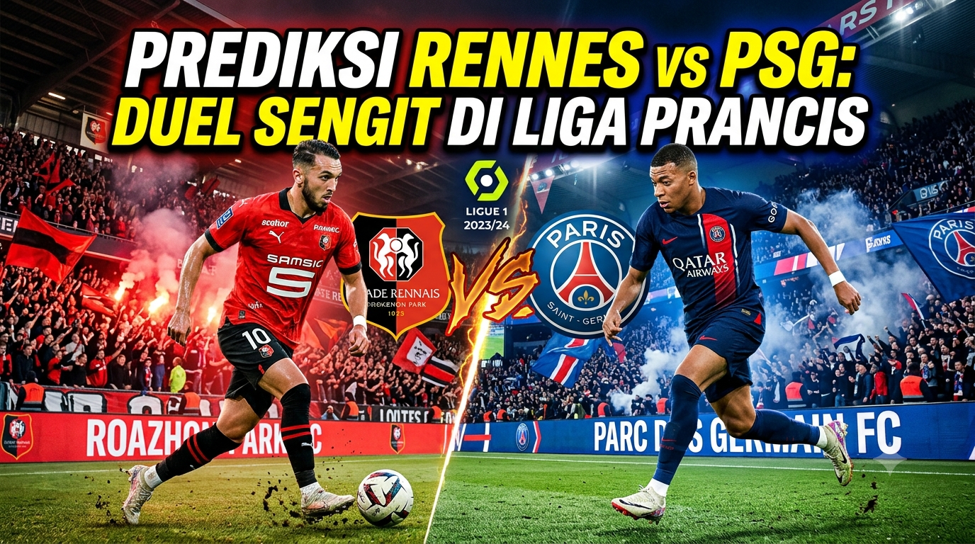 Prediksi Rennes vs PSG: Duel Sengit di Liga Prancis