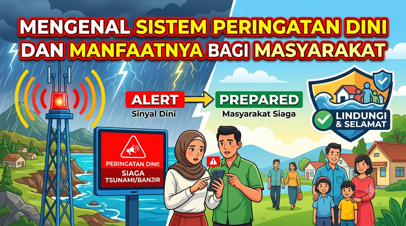 Mengenal Sistem Peringatan Dini dan Manfaatnya bagi Masyarakat