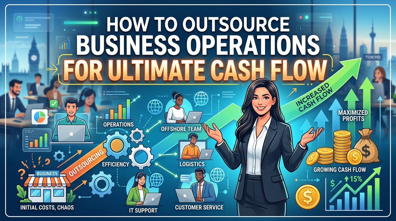 How to Outsource Business Operations for Ultimate Cash Flow