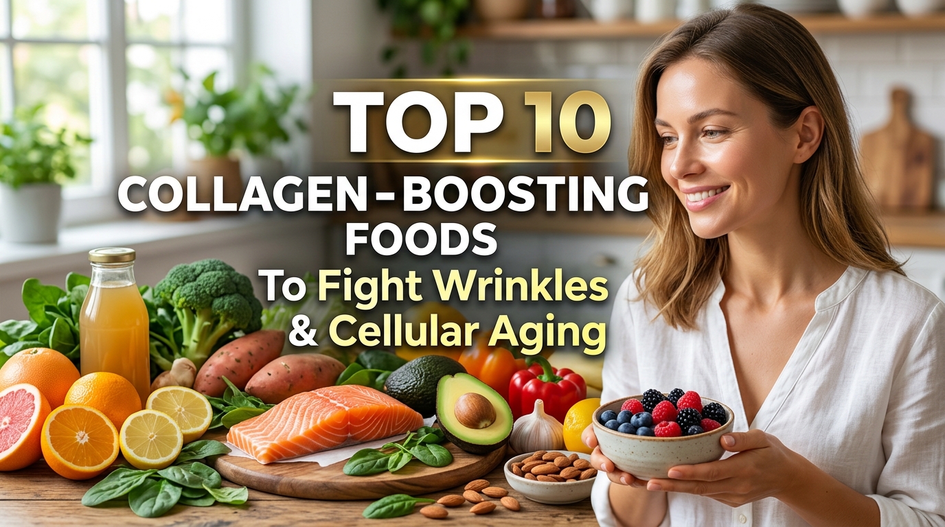 Top 10 Collagen-Supporting Foods for Healthy Skin and Cellular Health