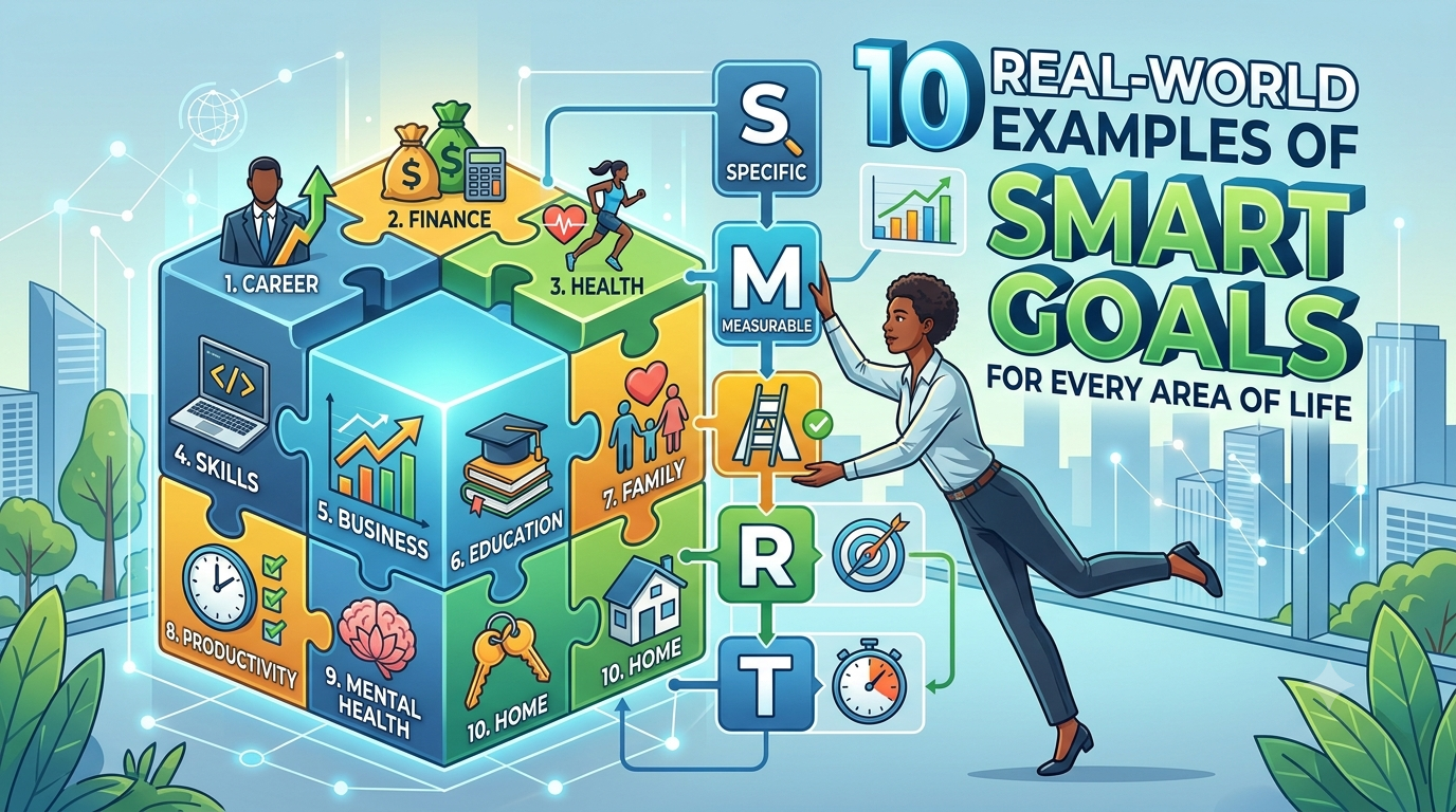 10 Real-World Examples of SMART Goals for Every Area of Life