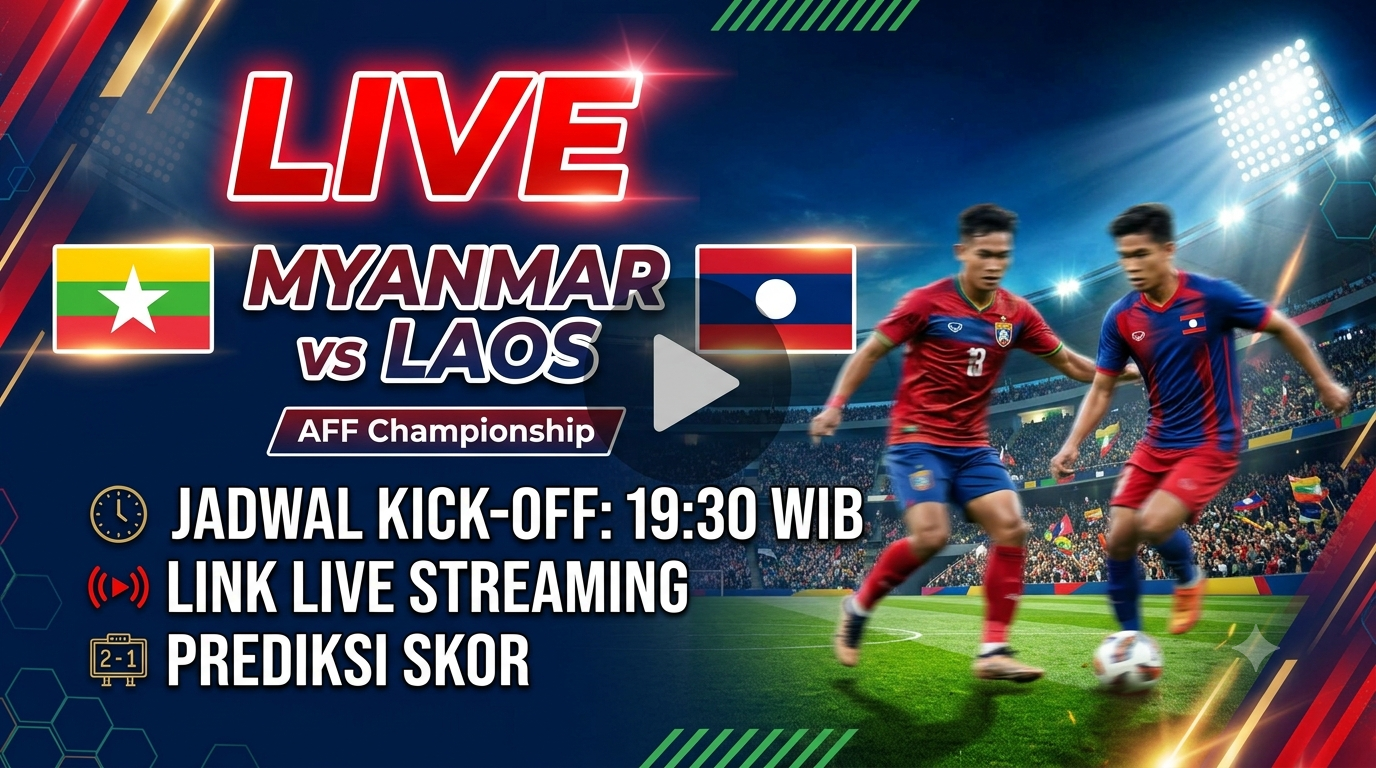 Live Myanmar vs Laos: Jadwal Kick-off, Link Live Streaming, dan Prediksi Skor