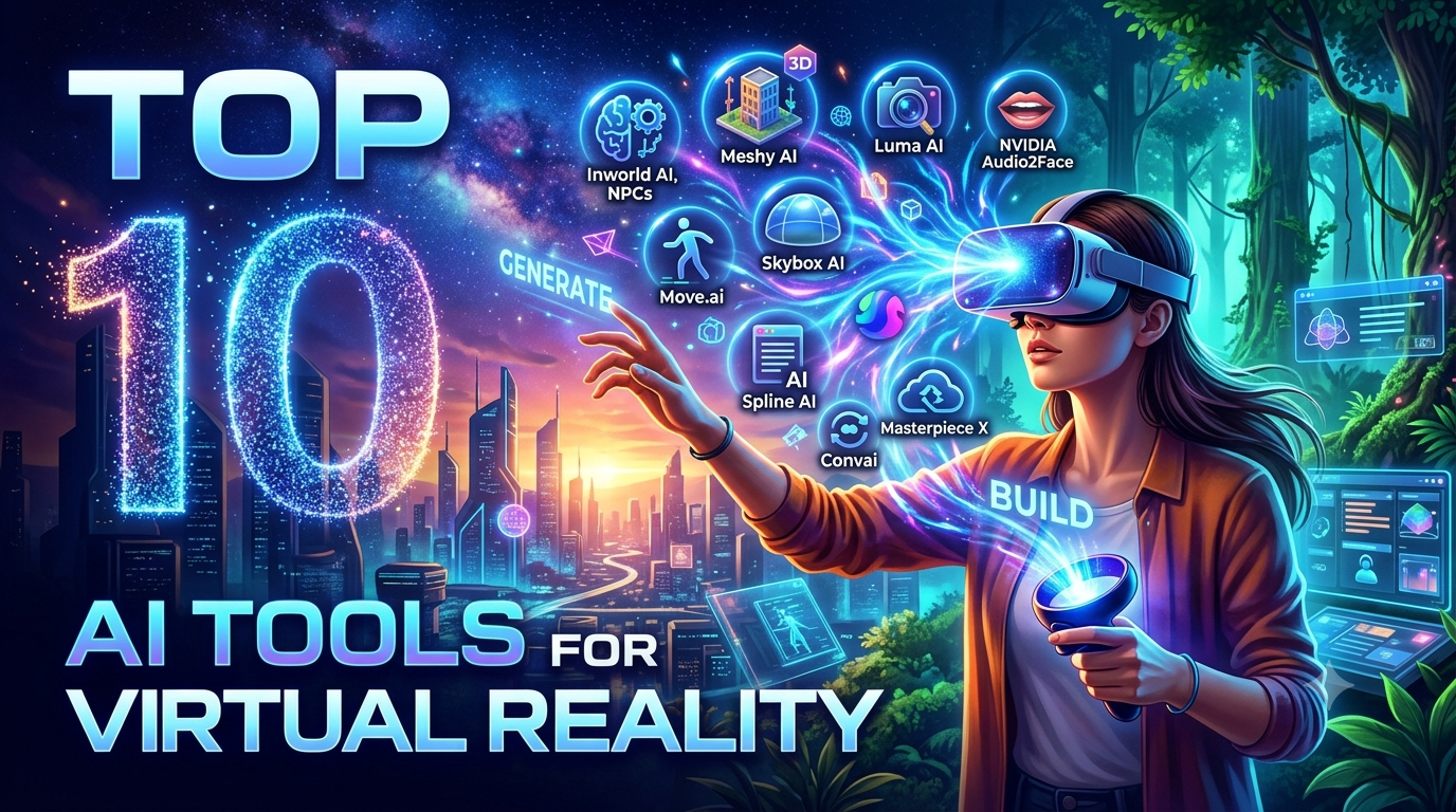 Top 10 AI Tools for Virtual Reality: Transforming Immersive Content Creation