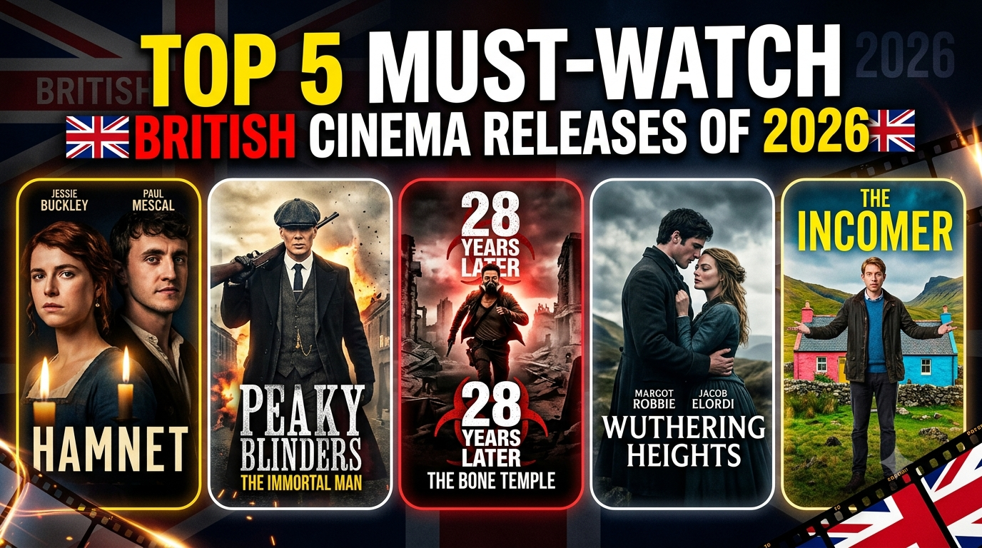 The Top 5 Must-Watch British Cinema Releases of 2026