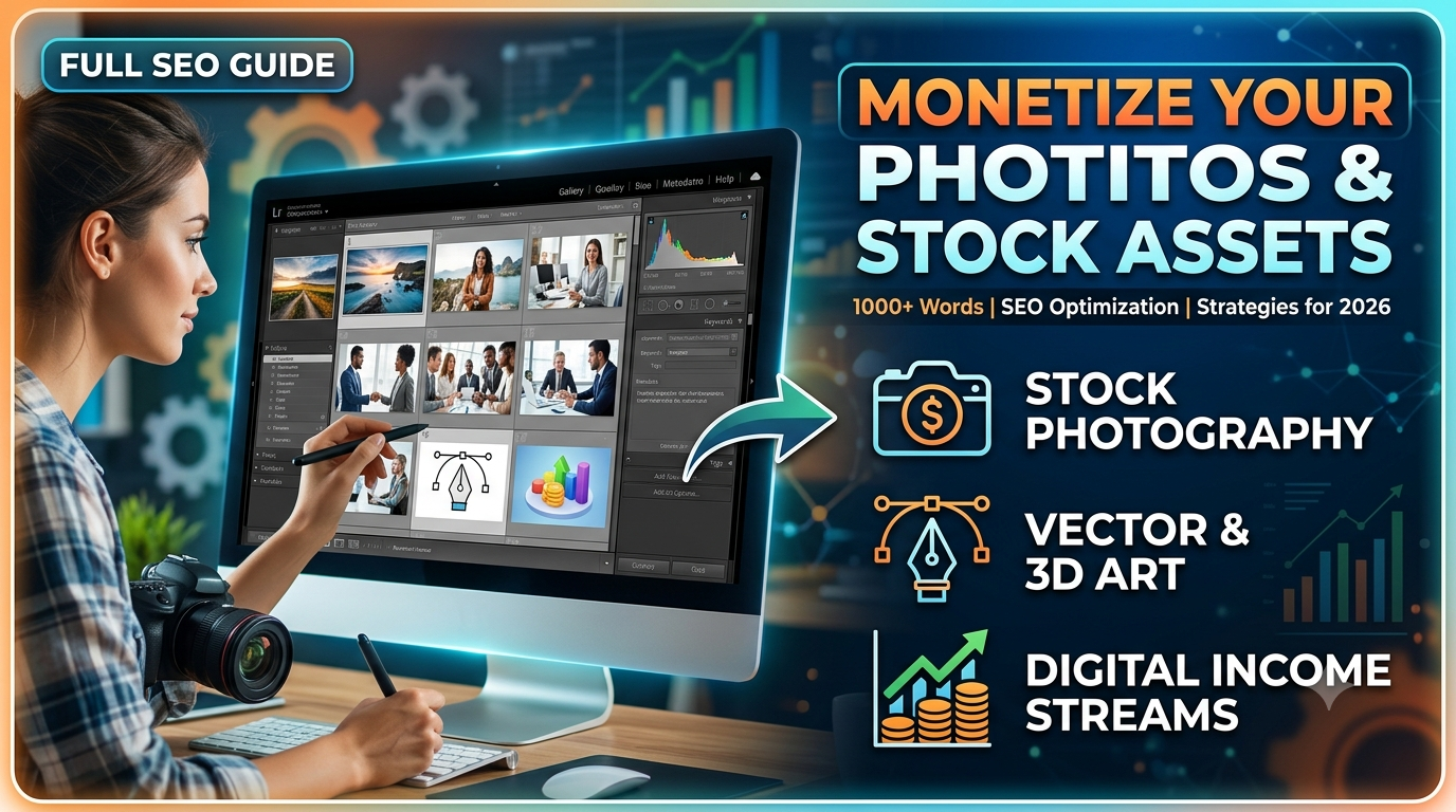 Monetizing Digital Photography and Stock Assets