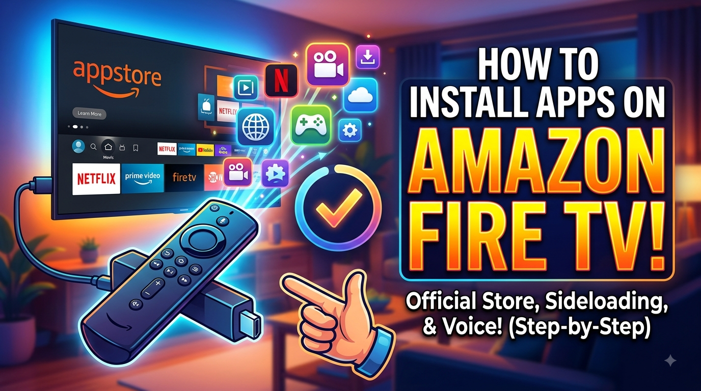 How to Install Apps on Amazon Fire TV: The Ultimate Step-by-Step Guide